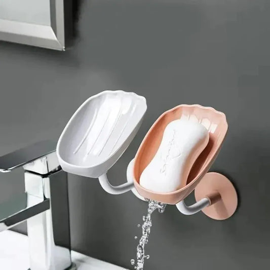 Wall Mounted Flexible Soap Drain Holder