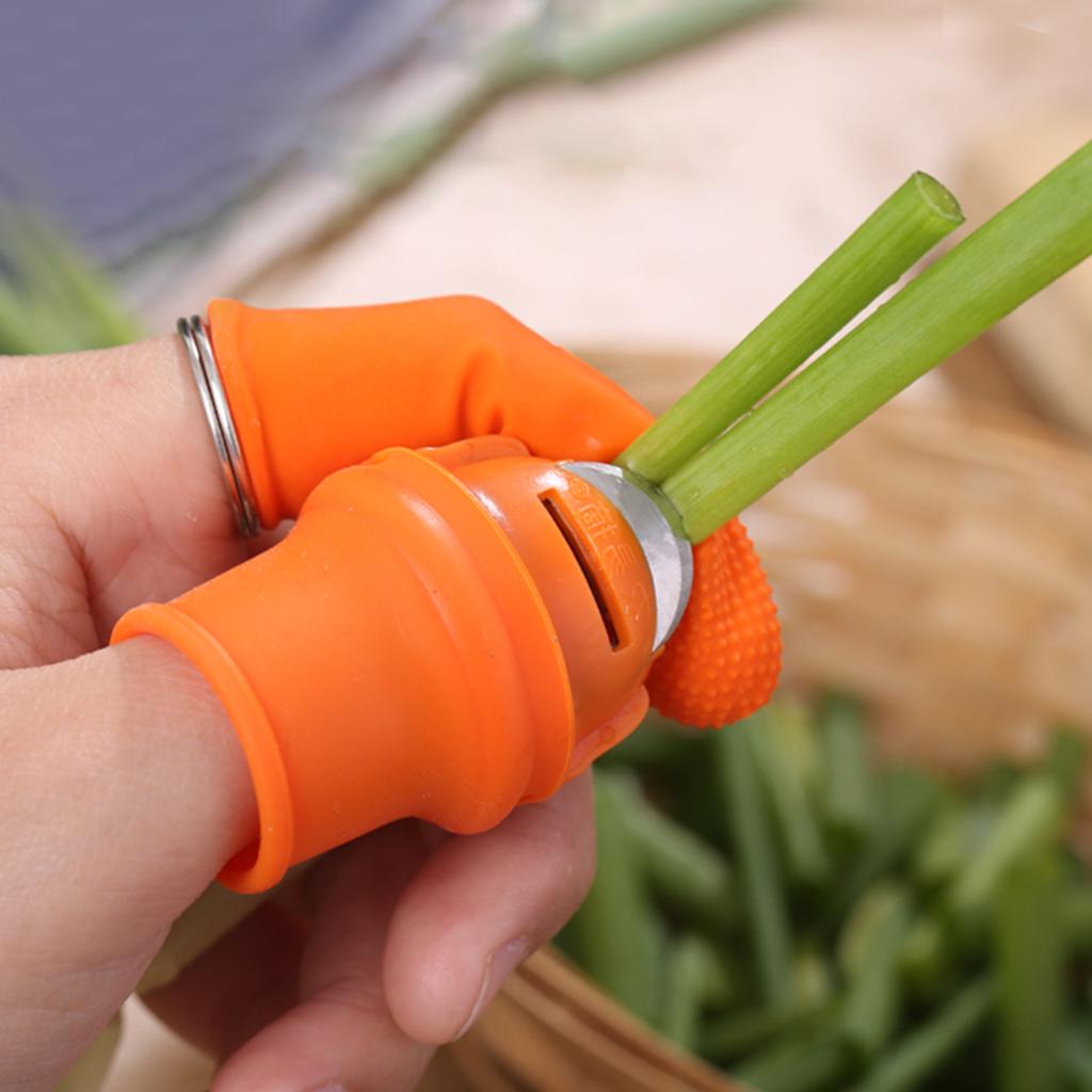 Silicon Thumb Cutter Finger Protector Plucking Tools