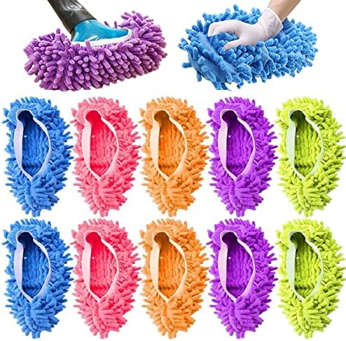 1 Piece Reusable Microfiber Slipper Mop