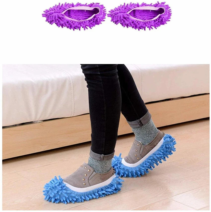 1 Piece Reusable Microfiber Slipper Mop