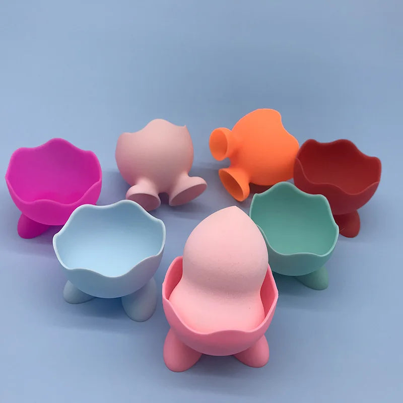 1Pcs Plastic Puff Holder