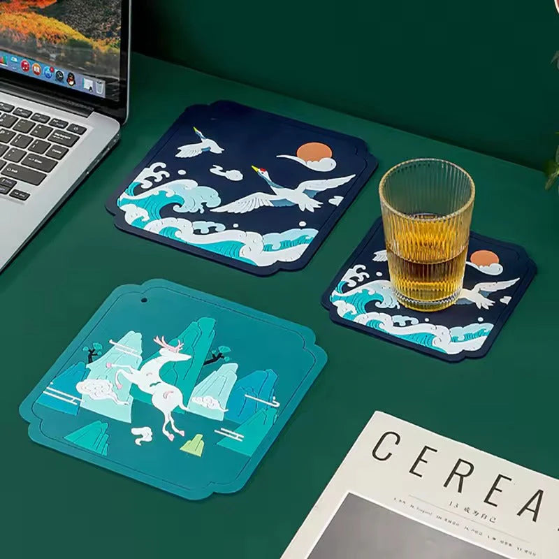 1Pcs Heat Resistant Table pad, Under One Dollar