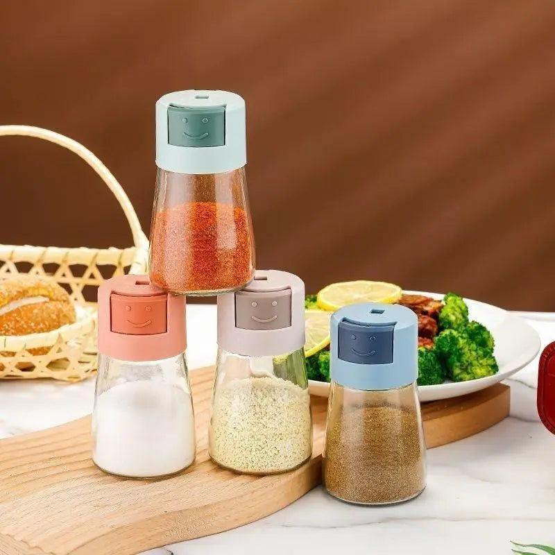 4Pcs Oil & Spice Set For Kitchen Organizer, Kitchen Accessories