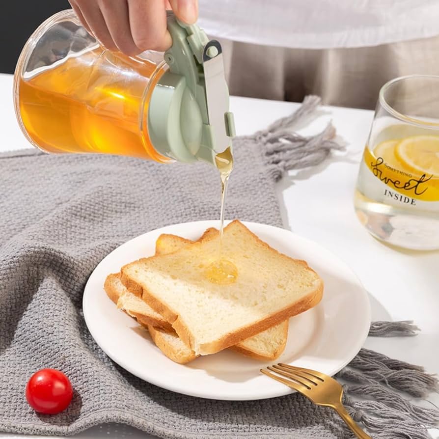 Multi-Purpose Honey Dispenser Bottle Jug