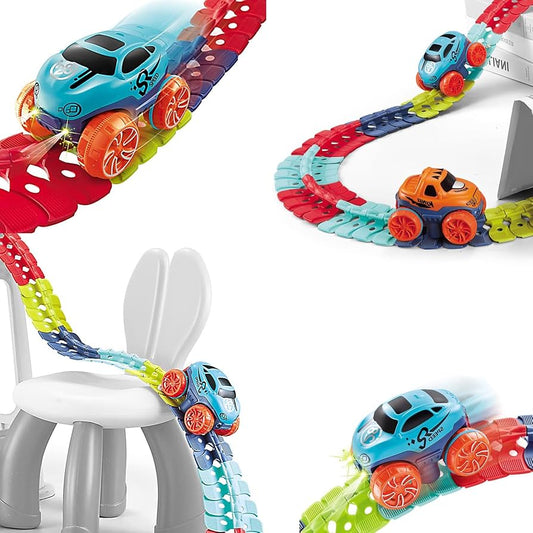138 pcs Car Track Set Race Toys For Kids