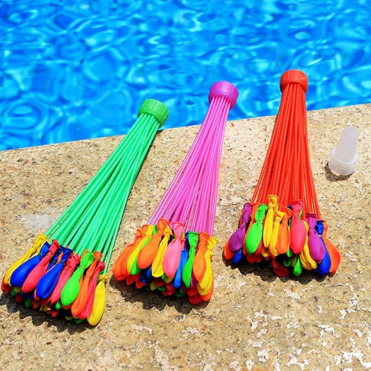Bunch Of 111 Automatic Fill and Tie Magic Water Balloons
