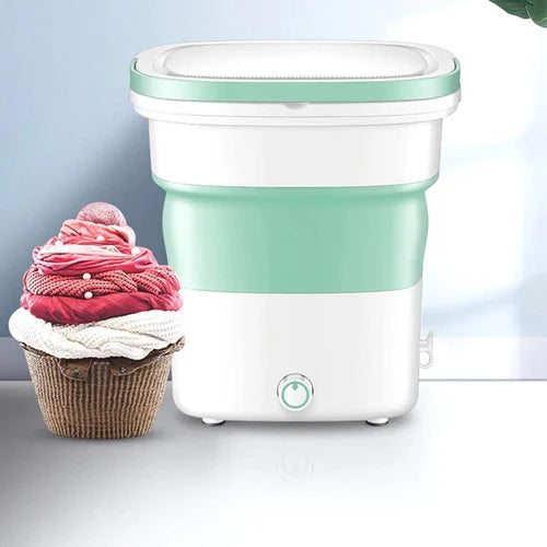Compact Folding Laundry Machine