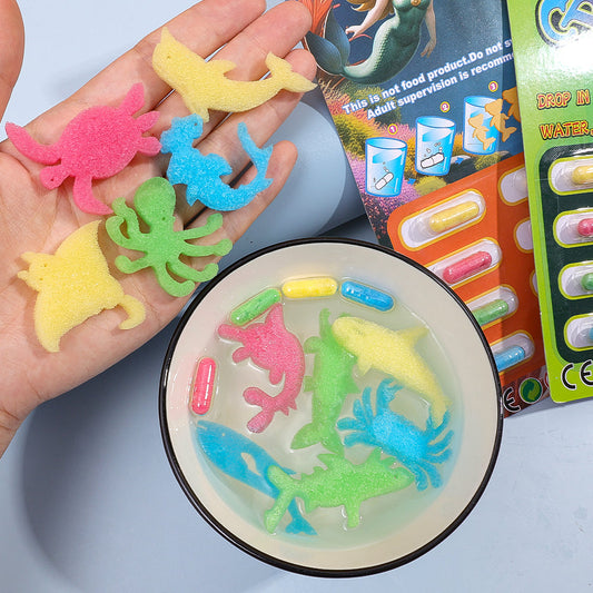 Cute Mini Animal Figures – Mystery Capsule Toy Set