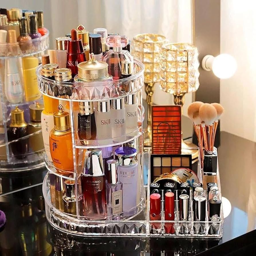 Multi-Function Clear Cosmetic Organizer