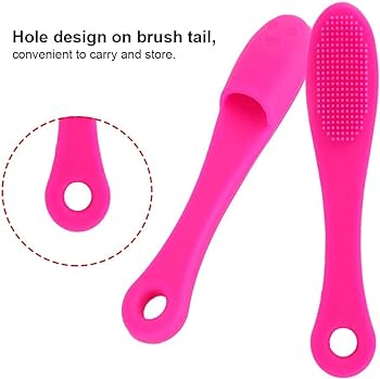 Soft Silicone Finger Face Scrubber Brush, Under One Dollar