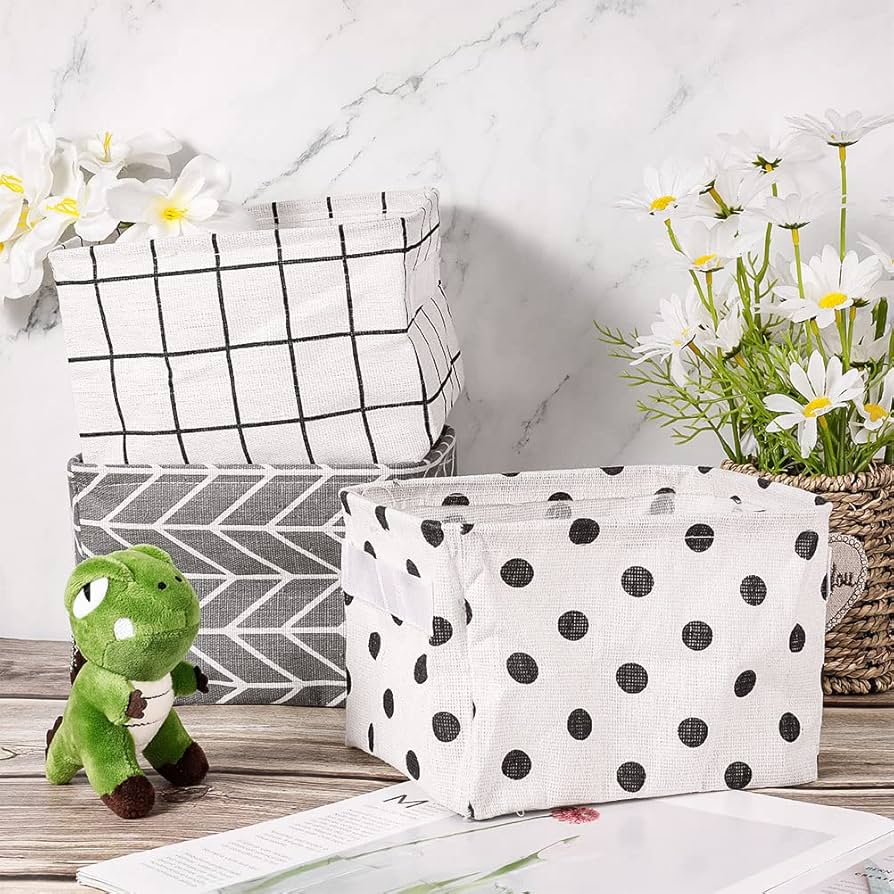 Foldable Storage Organizing Basket.
Under One Dollar