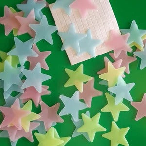 100Pcs Self Adhesive Decorative Stars, Under One Dollar