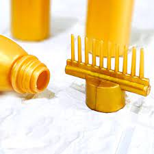 Hair Oil Bottle With Comb, Under One Dollar