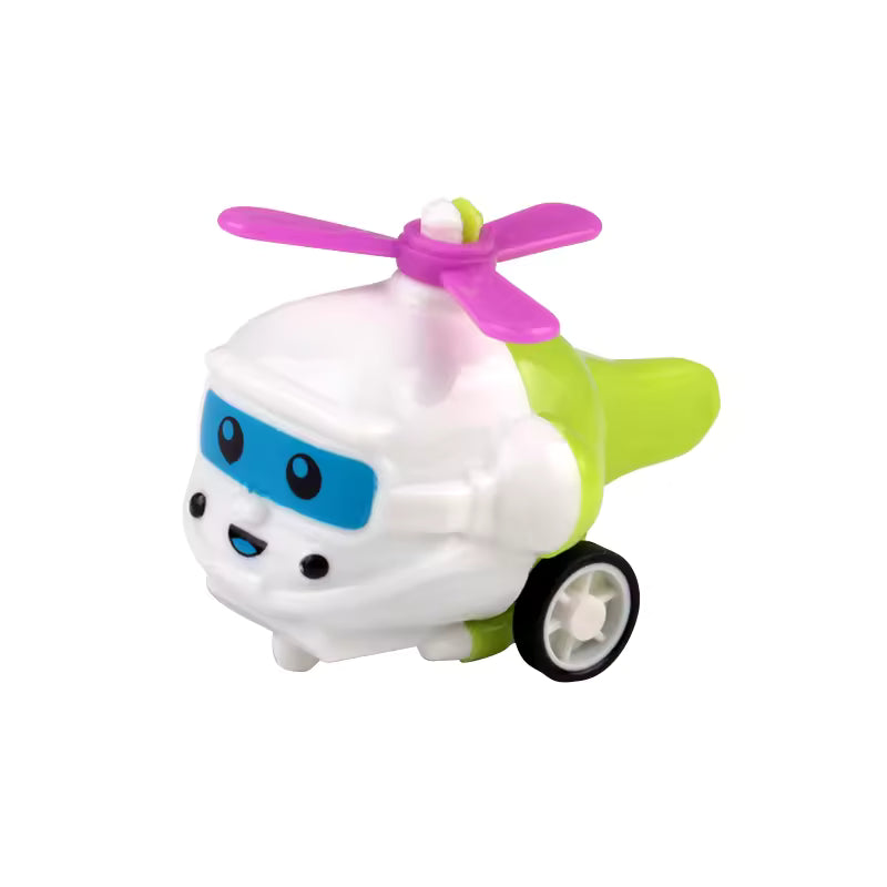 Colorful Mini Helicopter Toys Pull Back Vehicles For Kids