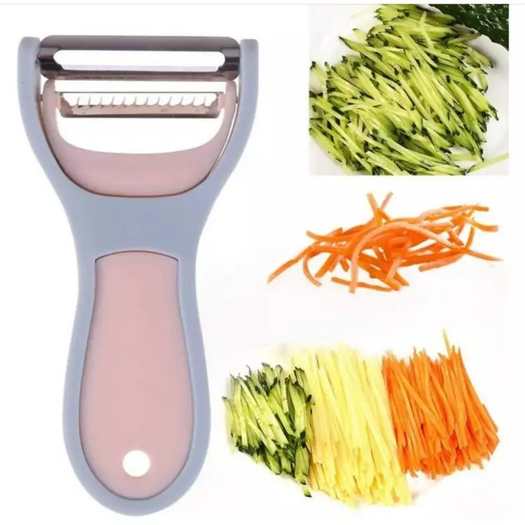 2 in 1 Julienne Vegetable Double Planning Grater Peeler