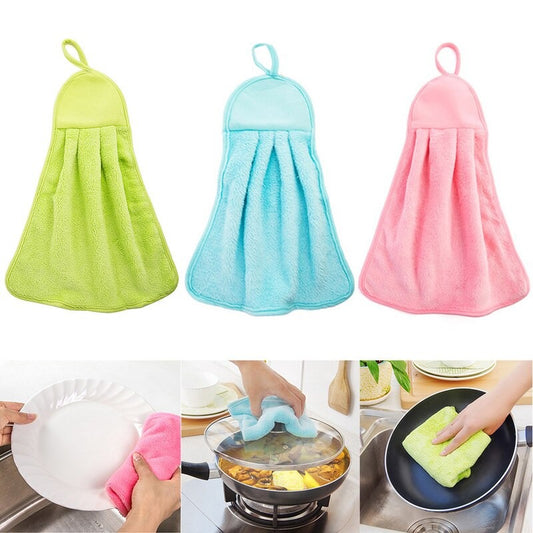 1Pcs Hanging Kitchen Microfiber Hand Towel
Under One Dollar
