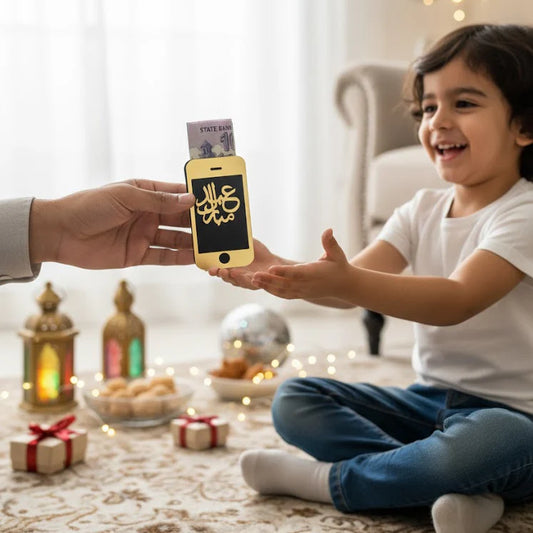 Cute Phone Shaped Eidi Case, Home and Living