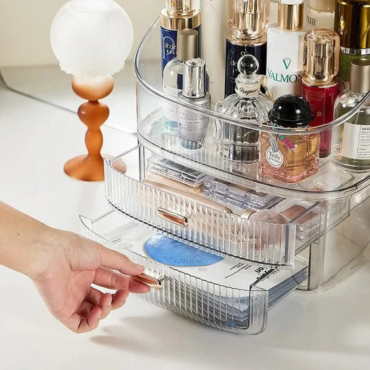 Transparent Cosmetic Organizer, Makeup and Jewerly Organizer