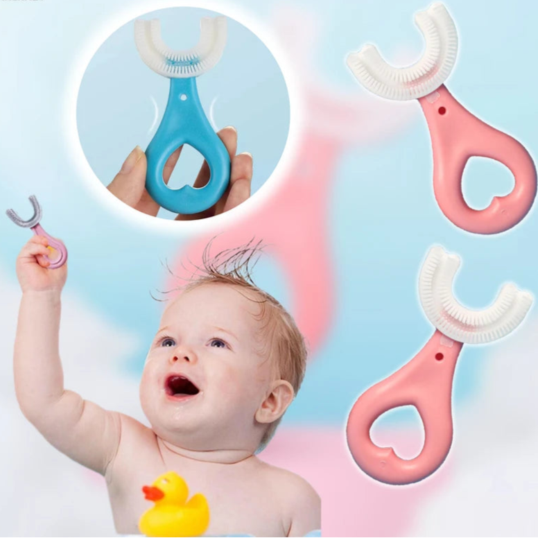 U-Shaped Silicone Baby Toothbrush
Under One Dollar