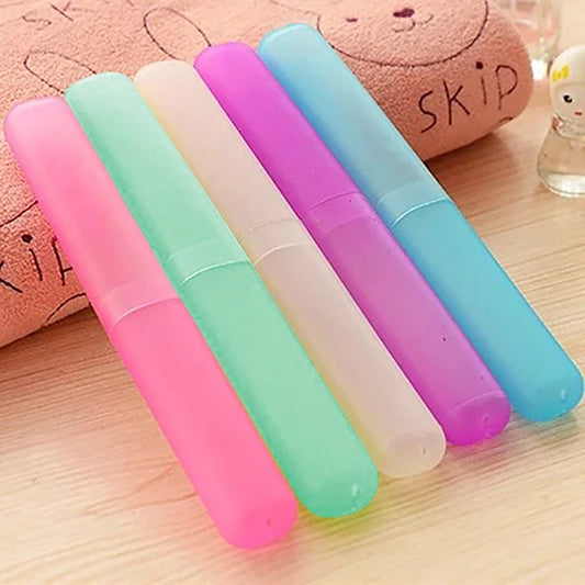 Pack of 2 Anti Bacterial Toothbrush Travel Case