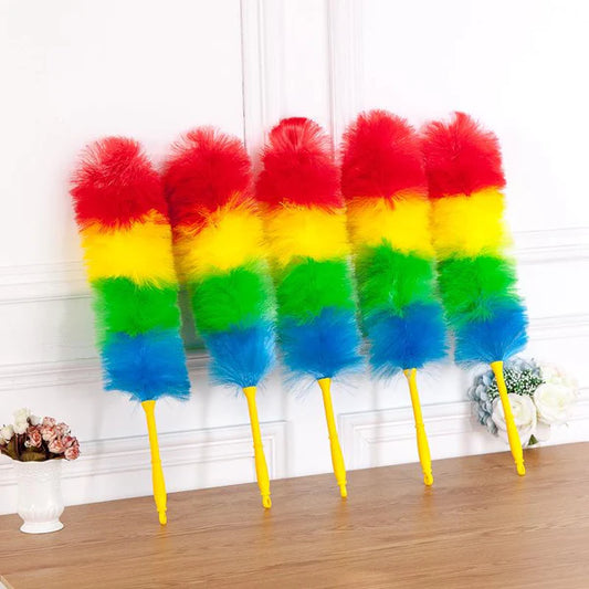 VararoFiber Colorful Static Hard Bristle Duster