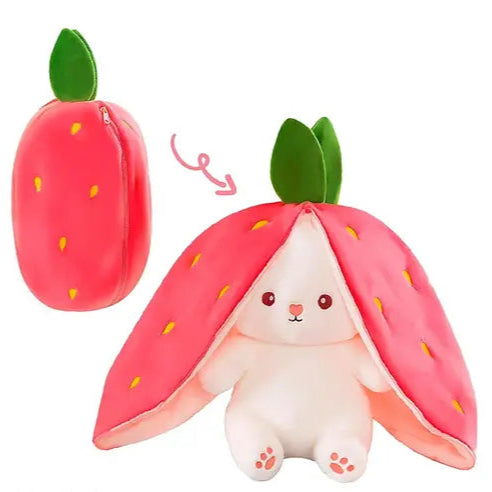 Strawberry Rabbit Cuddle Plush (25Cm/10Inch)