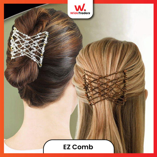 EZ Fashion Elastic Woman Hair Comb