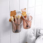 1PC Bear Wall Mounted Toothbrush Holder Cup