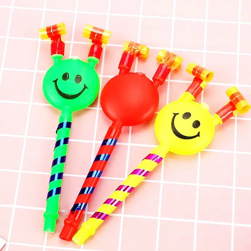 Pack Of 2 Joyful Smiley whistle(Random Colour)