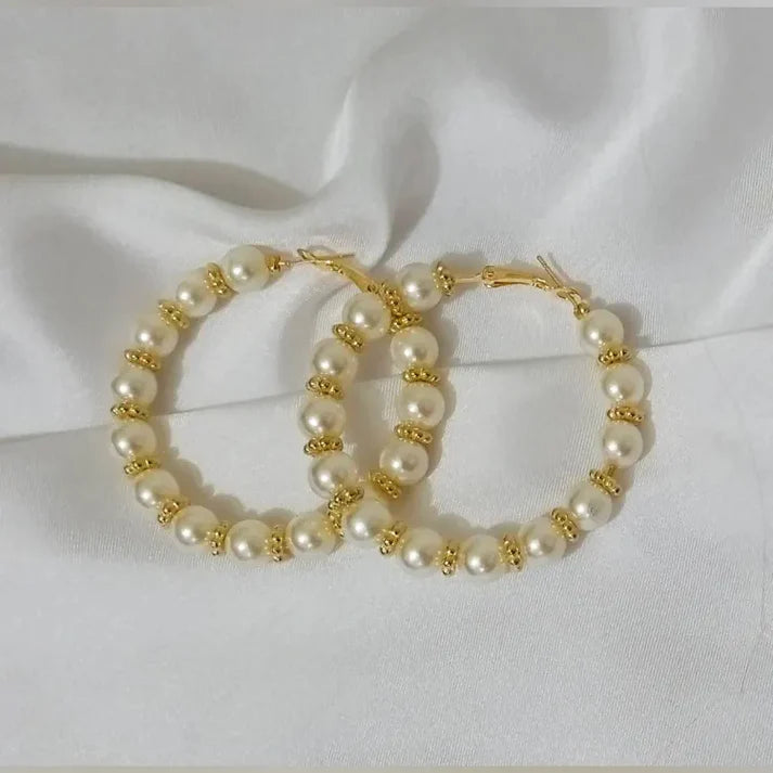 Distinctive Baroque Style Pearl Earrings