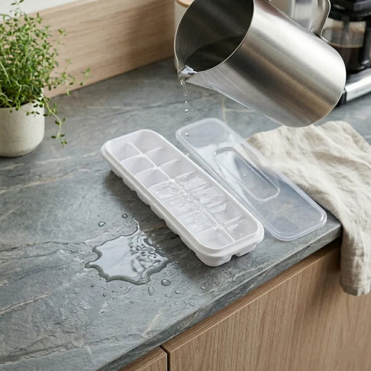 Easy Release Ice Cube Mold With Lid (16 Mold)