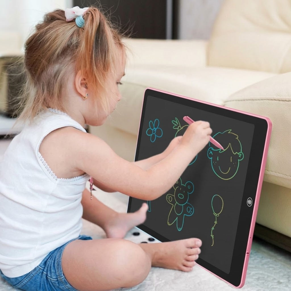 16-Inch Electronic Writing Pad – Colorful LCD Drawing Tablet for Children