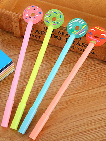 1 Pcs Cute Donuts Gel Pens(Random Colour)