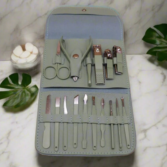 16 PCS Multipurpose Grooming Manicure Kit