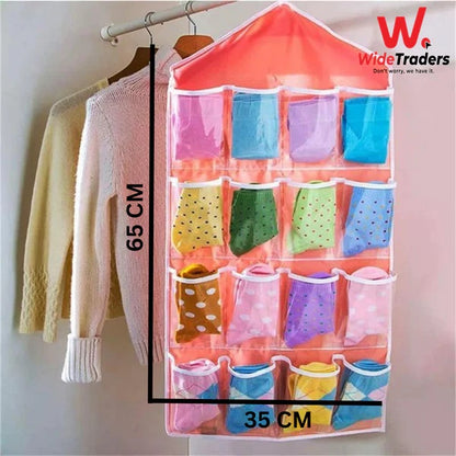 16 Pocket Hanging Organizer