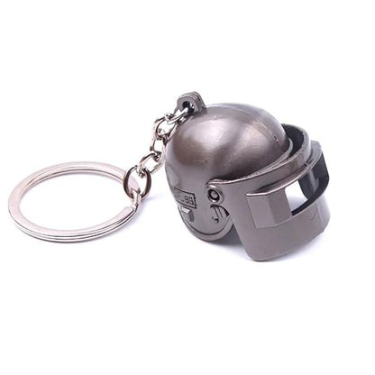 1PC PUBG Game Helmet Keychain