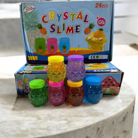 1Pc Pineapple Shaped Crystal Slime, Under One Dollar 