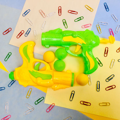 1Pc Super Gun and Ball Set for Kids, Under One Dollar