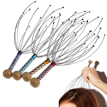 1Pcs Octopus Head Massager