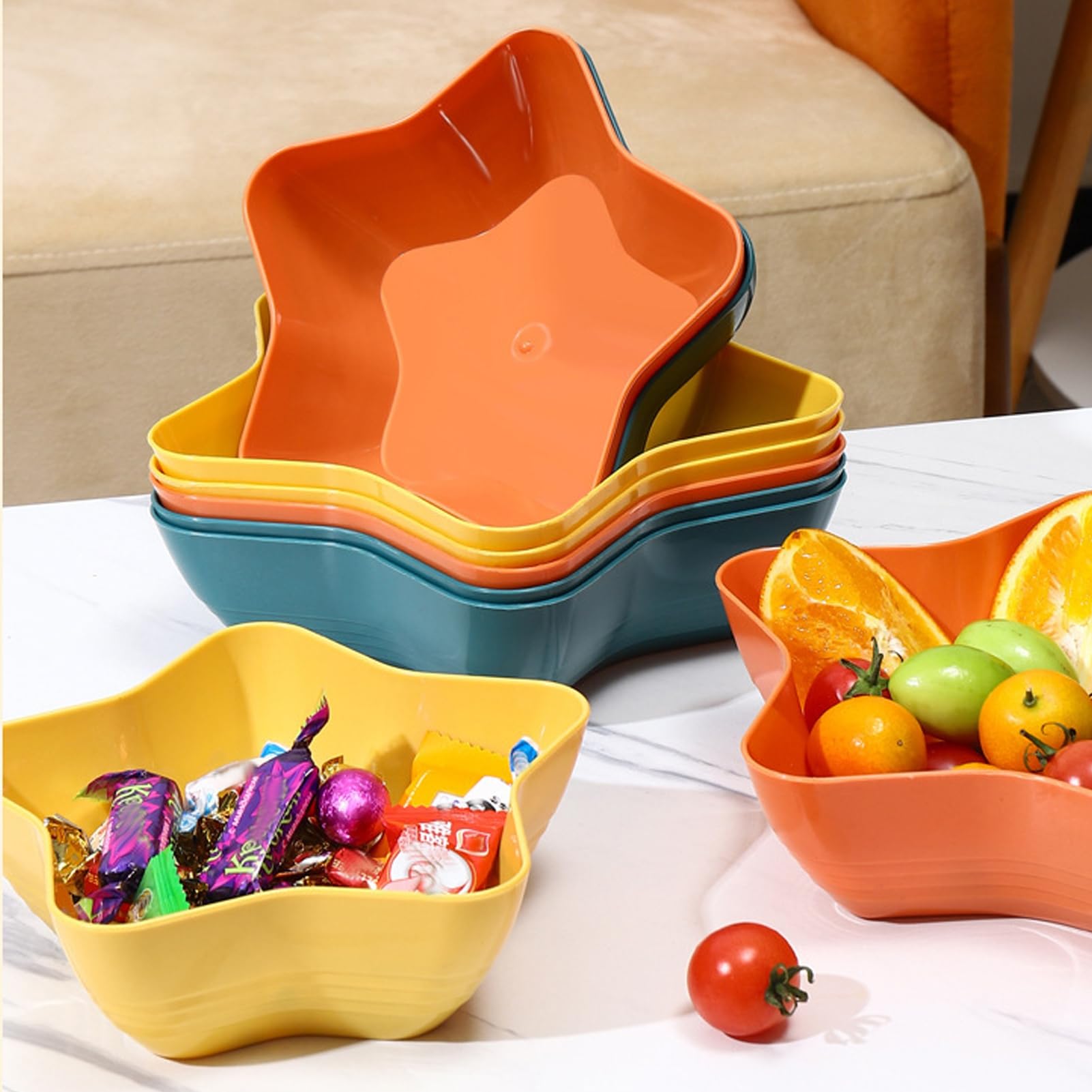 1Pcs Star Shaped Serving Bowl For Snacks & Treats