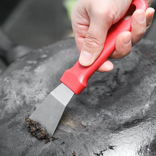 Stainless Steel Kitchen Oil Cleaning Shovel Scraper, Under One Dollar 