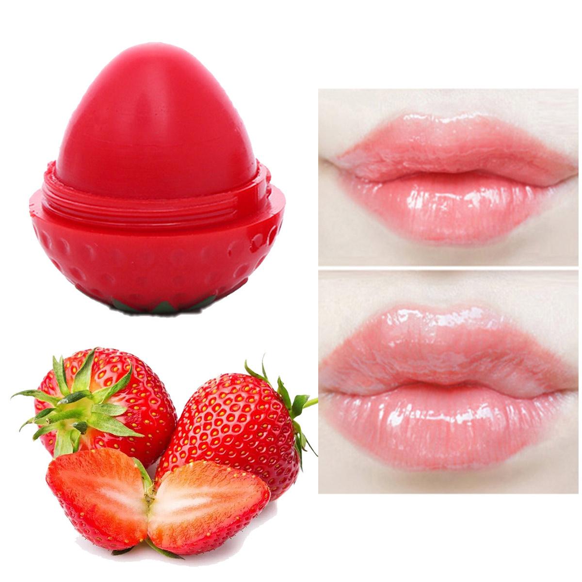 1Pcs Strawberry Lip Balm, Under One Dollar 
