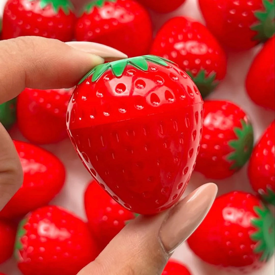 1Pcs Strawberry Lip Balm, Under One Dollar 