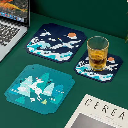 1Pcs Heat Resistant Table pad, Under One Dollar 