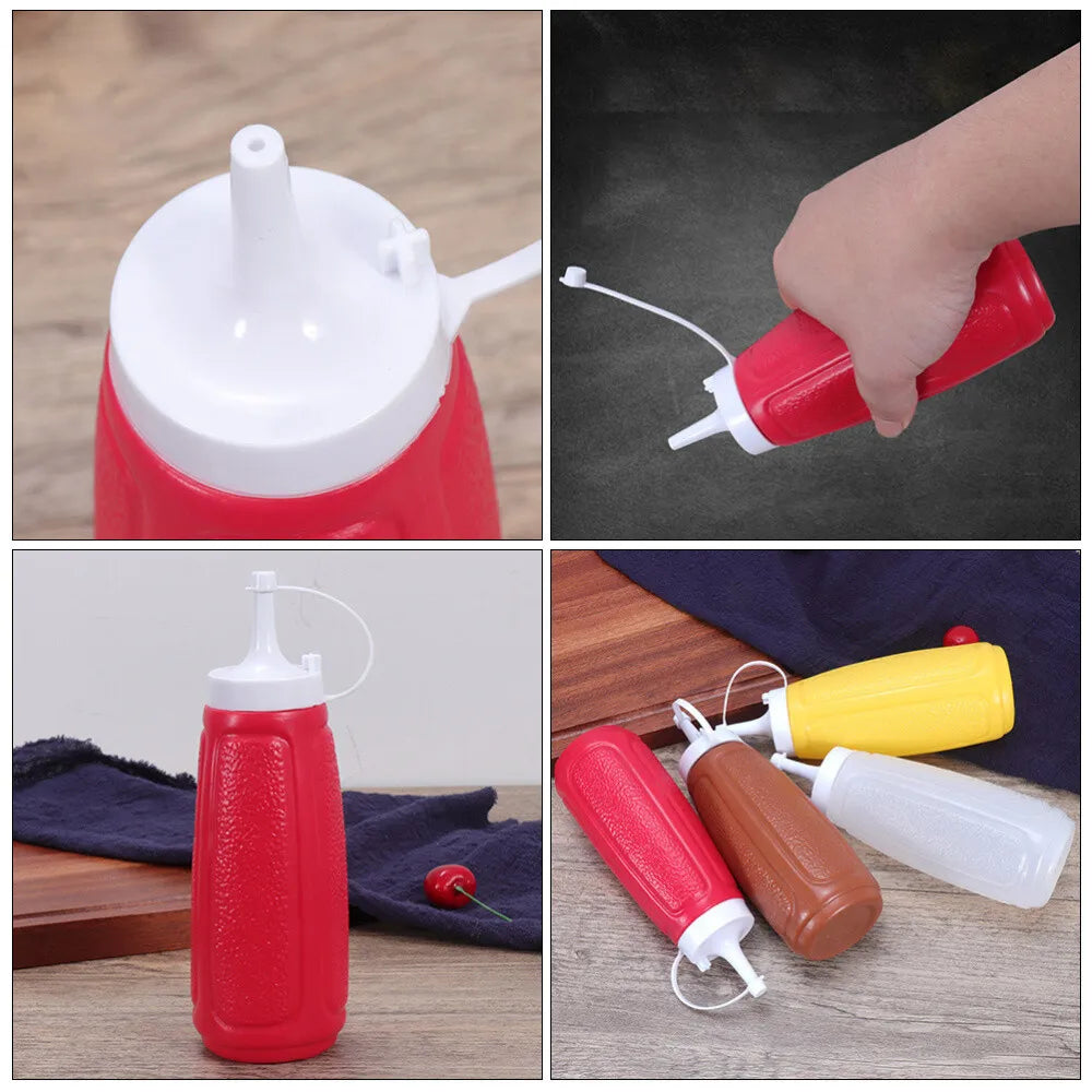 1 Pcs Refillable Sauce Squeeze Bottle, Under One Dollar