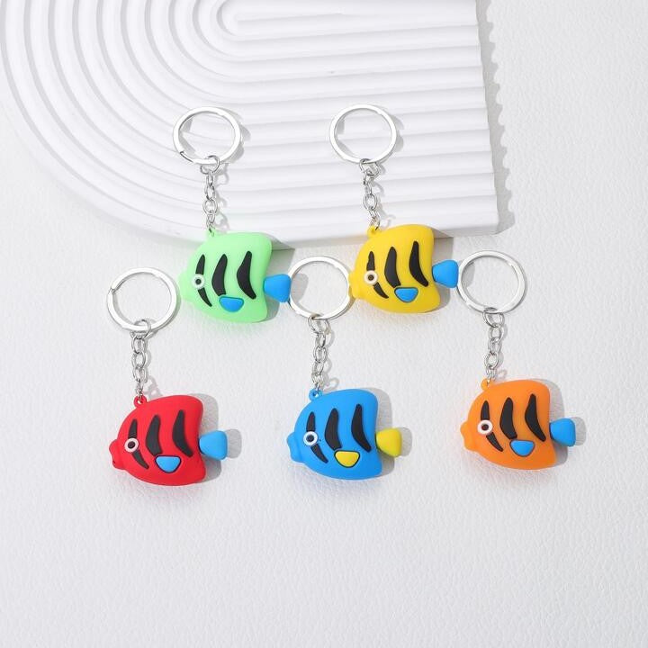 1 Pcs Tropical Fish Keychain(Random Colour) Under One Dollar