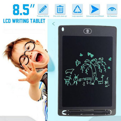 Kids 8.5 Inch LCD Writing Tablet Digital Memo Pad Erasable Writing Board For Kids