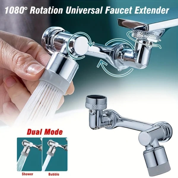 Multi-Purpose Rotating Sink Faucet Adapter