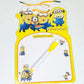 Minions 2 in 1 Scribbling board & Time Table organiser With Black Marker & Eraser