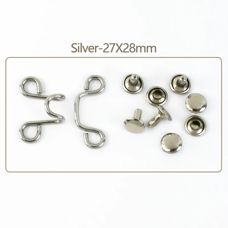 Adjustable Waist Clip Metal Pins